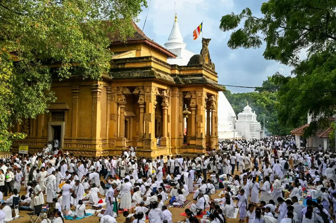 Những hình ảnh lễ Phật đản trên khắp châu Á trong tuần qua-16