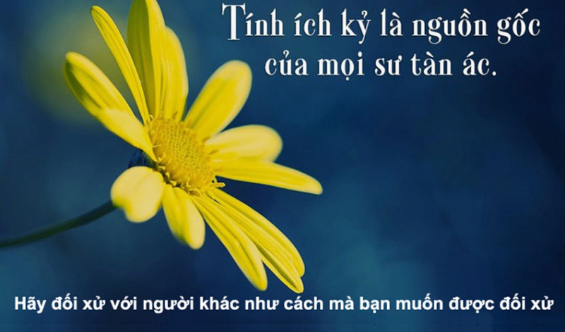 Lời Phật dạy về sự ích kỷ